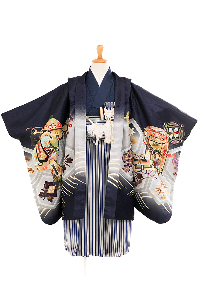 紺大鷹藍色のしめ